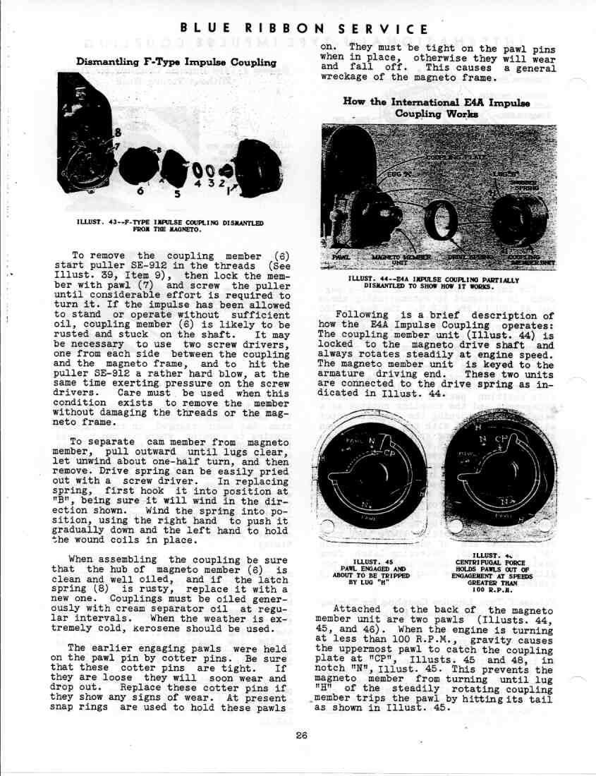 GSS-5035 Service Manual Magnetos